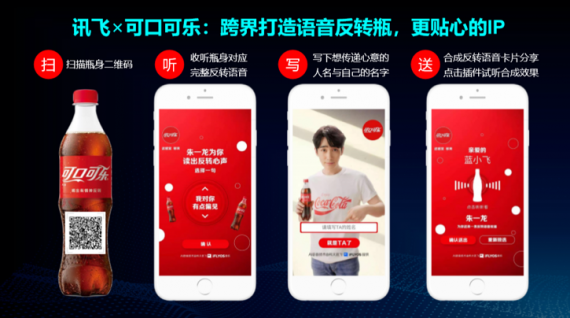 可口可乐携手讯飞黑科技打造语音反转瓶